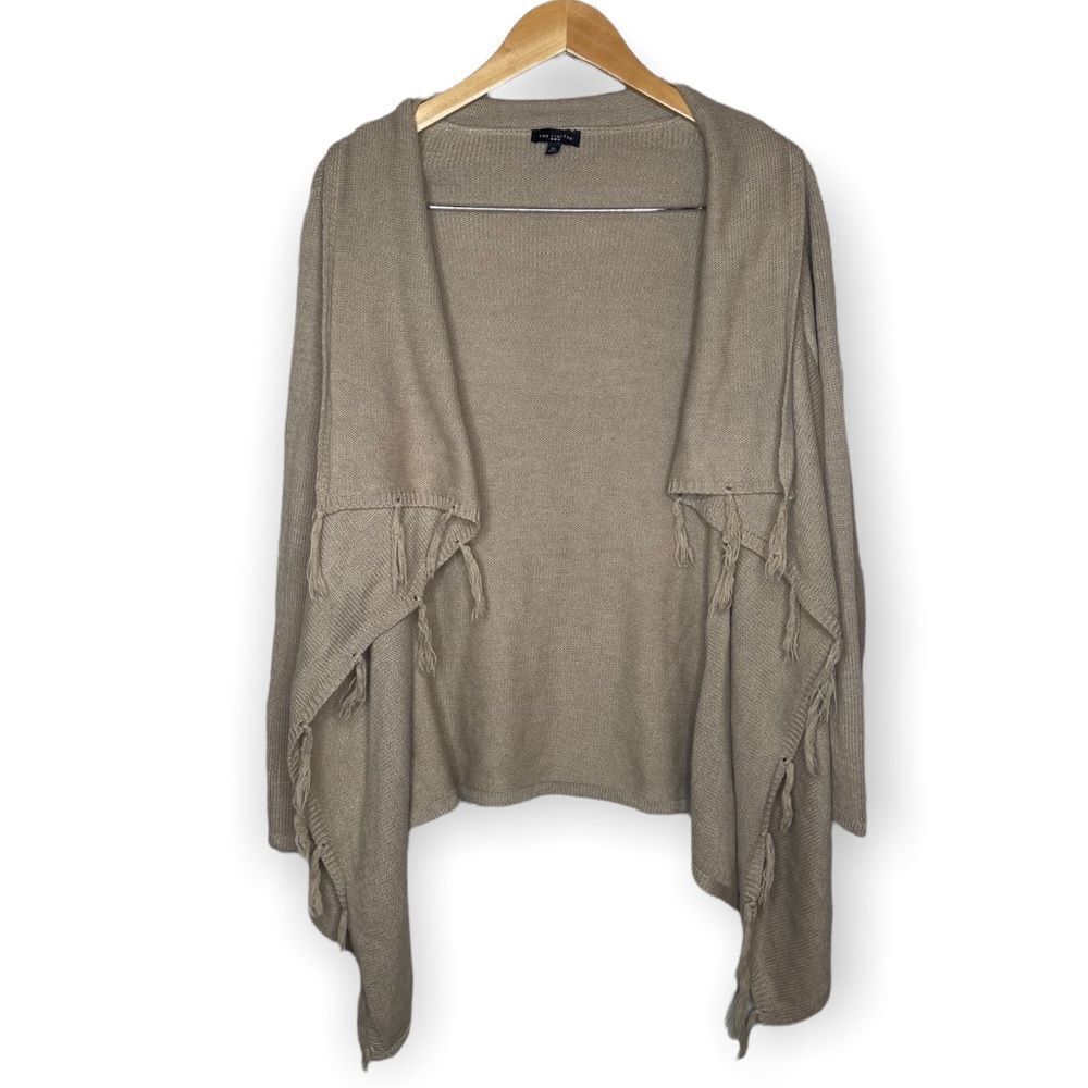 The Limited factory open front tan Cardigan size Medium